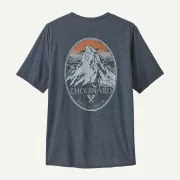 Patagonia - tricou - M Capilene Cool Daily Graphic Lands - Albastru