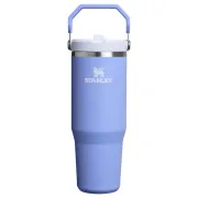 Stanley - termos tip sticla cu pai - Iceflow Flip Straw Tumbler 2.0 - bleu - 0.89 L