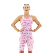 TYR - costum tehnic intreg pentru femei - Thresher - roz I alb