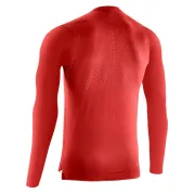 CEP - bluza cu maneca lunga - run ultralight shirt long sleeve - lava
