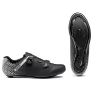 Northwave - pantofi ciclism sosea - Core Plus 2 Wide - Black | Silver