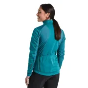 Specialized - jacheta ciclism femei soft shell, cu protectie vant si ploaie RBX Comp - albastru tropical teal