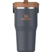 Stanley - termos tip sticla cu pai - IceFlow™ Flip Straw Tumbler - 0.6L - gri inchis