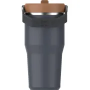 Stanley - termos tip sticla cu pai - IceFlow™ Flip Straw Tumbler - 0.6L - gri inchis