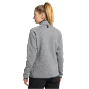 Haglofs - Jacheta fleece femei vreme rece Risberg jacket - gri deschis