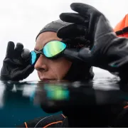 Orca - manusi inot ape deschise pentru femei W OpenWater Gloves - negru