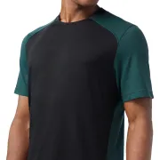 Smartwool - tricou merino - Active Mesh Short Sleeve - Verde/Negru