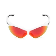 Spiuk - ochelari soare sport Ventix K, 2 lentile de schimb Nittix transparent si rosu oglinda - rama alba neagra