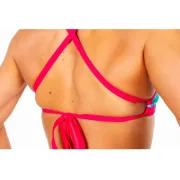 Z3R0D - sutien Costum baie femei two pieces - verde roz albastru tropadelic