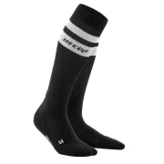 CEP - Sosete de compresie pentru femei 80's women socks - negru alb