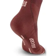 CEP - sosete compresie medii - hiking 80`s mid cut socks W - brown | rose
