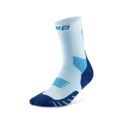 CEP - sosete compresie peste glezna - run socks mid cut 5.0 - ice | blue