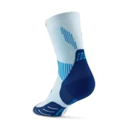 CEP - sosete compresie peste glezna - run socks mid cut 5.0 - ice | blue