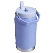 Stanley - termos clasic cu maner - The IceFlow Flip Straw Jug - Hydragea - 1.9 L