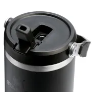 Stanley - termos tip sticla cu pai - Iceflow Flip Straw Tumbler 2.0 - negru - 0.89 L