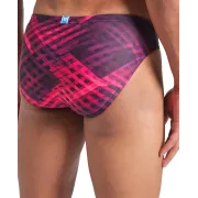 Arena - costum inot barbati - slip - Swim Br Allover - Dark Purple I Multi
