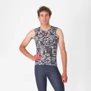 Castelli - bluza de corp fara maneci - Espresso R--A/D Baselayer - albastru Twilight