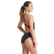 Finis - Costume de baie intreg pentru femei - Skinback Solid - negru