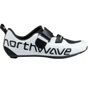 Northwave - pantofi ciclism sosea triatlon - Tribute Carbon - White | Black
