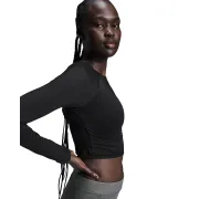 On - bluza - Studio Long-T Crop W - Black