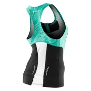 Orca Core Singlet Top triatlon negru-turcoaz