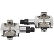 Shimano - pedale bicicleta MTB PD-M505-L SPD pedals, fara catadioptrii - argintiu