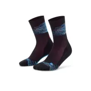 CEP - sosete compresie medii - paris vibes 80`s socks mid cut - black | blue mix