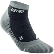 CEP - sosete compresie peste glezna - hiking light merino low-cut socks - stonegrey | grey