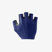 Castelli - manusi ciclism degete scurte - Espresso Glove - albastru belgian