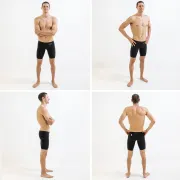 Finis - Costum inot tehnic pentru baieti sau barbati - Fuse Jammer - negru