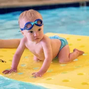 Finis - Scutec de inot reutilizabil - Swim Diaper Solid - Albastru Royal