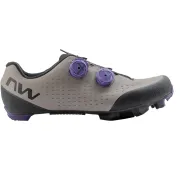 Northwave - pantofi ciclism MTB XC - Rebel 3 - Sand | Dark Purple