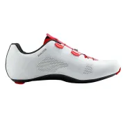 Northwave - pantofi ciclism sosea - Revolution - White | Red Fluo