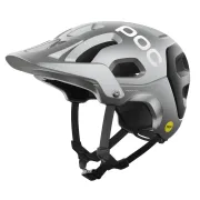 POC - casca MTB - Tectal Race Mips - Argentite Silver I Uranium Black Matt