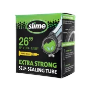 Slime - camera bicicleta 26" cu solutie antipana - 26"x1.75-> 26"x2.125 - 47-559-> 57-559 - valva presta 48mm