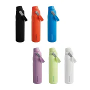 Stanley -termos tip sticla Aerolight Iceflow Fast Flow Lid bottle - portocaliu crin tiger lily - 591 ml