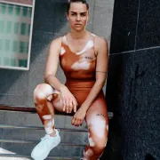 CEP - colanti - bloom tights running W - blue | white