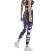 CEP - colanti - bloom tights running W - blue | white