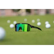 Ochelari de soare electro fotocromatici React Swiss OPTRAY NEON - lentila verde si rama neagra