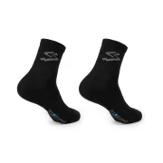 Spiuk - Set sosete ciclism medii 16 cm TOP TEN MEDIUM 2 socks pack - negru