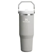 Stanley - termos tip sticla cu pai - Iceflow Flip Straw Tumbler 2.0 - gri - 0.89 L