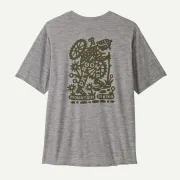 Patagonia - tricou - M Capilene Cool Daily Graphic Lands - Gri