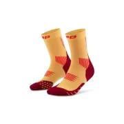 CEP - sosete compresie peste glezna - run socks mid cut 5.0 - marigold | burgundy
