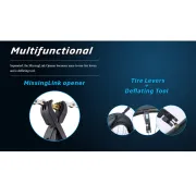 Kmc - Levier lant si cauciuc Bicicleta Quiclink Tire Lever - negru