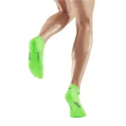 CEP - sosete compresie sub glezna - the run socks no show v4 - green