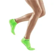 CEP - sosete compresie sub glezna - the run socks no show v4 - green