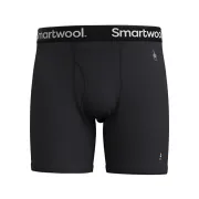 Smartwool - boxer merino - Merino Boxer Brief Boxed - Negru