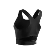 CEP - bustiera tehnica - training shirt crop top W - negru
