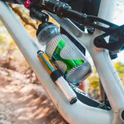 Lezyne - mini pompa - Hand Pump Pocket Drive Pro - 160 psi | 11 bar - neo metallic | black - 98g