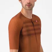 Castelli - tricou ciclism maneca scurta race fit - Aero Race 8S Jersey - 18-36 gr C - mocha